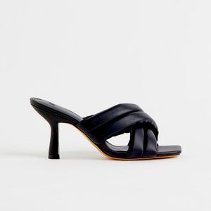 H&M Faux leather Mules size 38